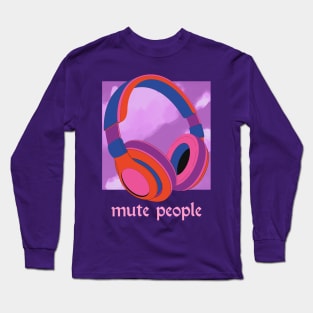 mute people Long Sleeve T-Shirt